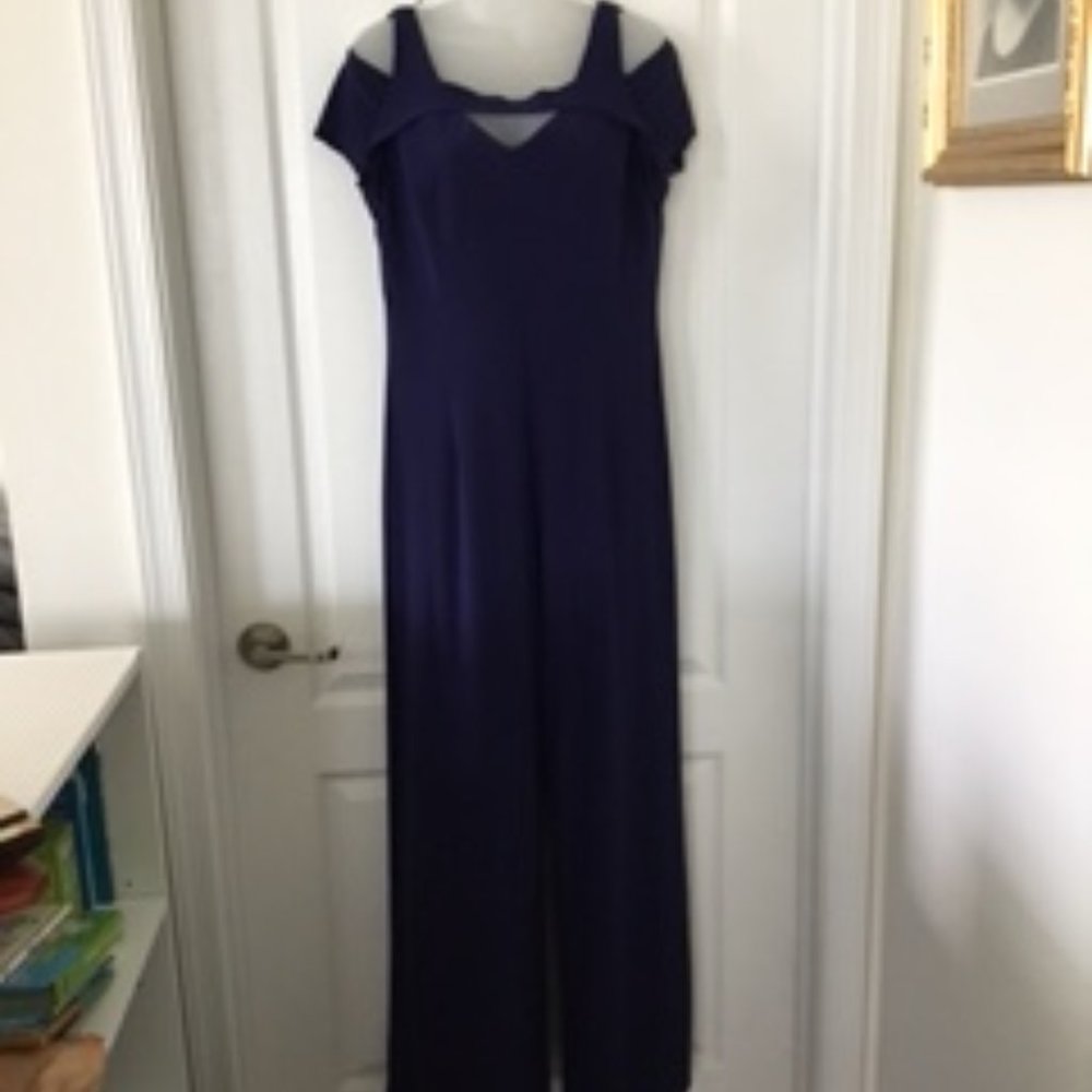 long gown style jump suit